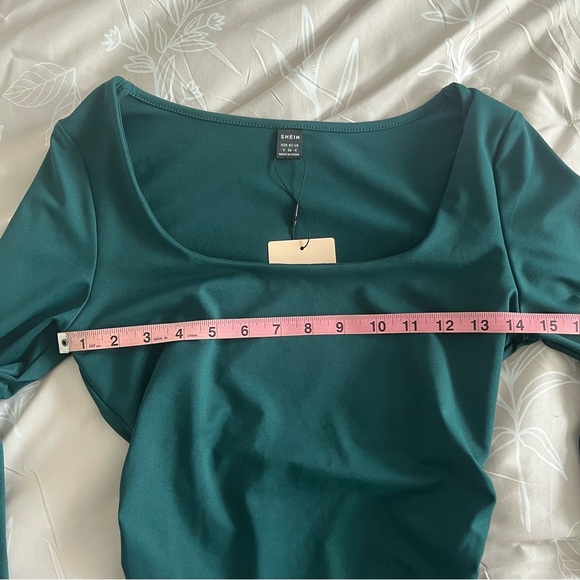 emerald green shein top - Picture 2 of 7